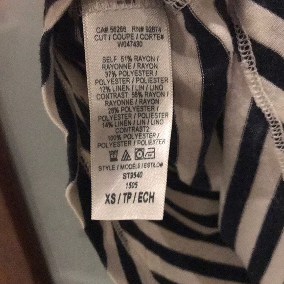 Striped flowy tank - Picture 4 of 4